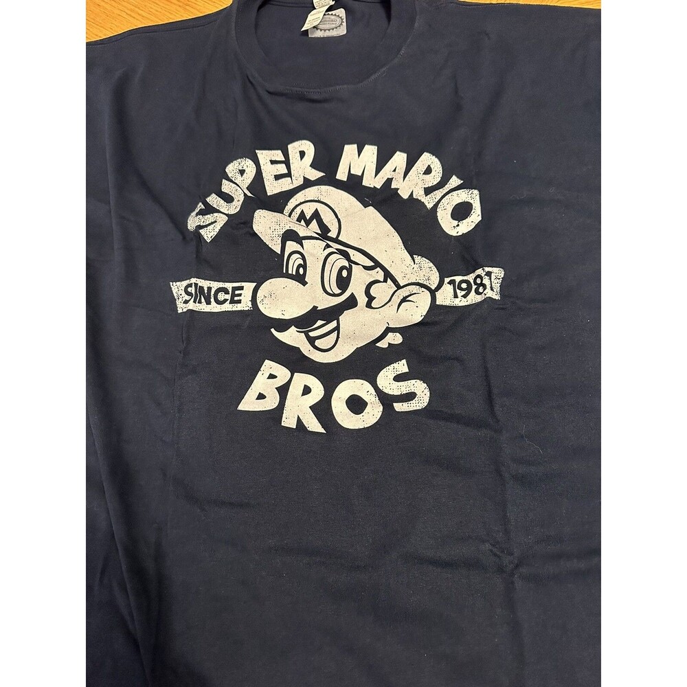 Super Mario Brothers Men's Officially Licensed Character Graphic Tee T-Shirt XXL